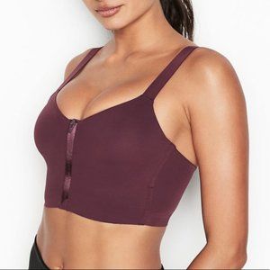 Victoria’s Secret Knockout Medium Support Long Line Front-close Sport Bra